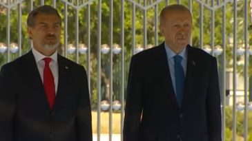 Cumhurbaşkanı Erdoğan, G&uuml;rcistan Cumhurbaşkanını Resmi T&ouml;renle Ağırlıyor