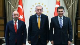 Cumhurbaşkanı Erdoğan, OYAK Heyeti'ni Ağırladı