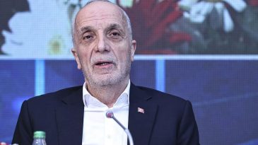 Cumhurbaşkanı Yardımcısı Yılmaz, T&uuml;rk-İş Başkanı Atalay ile Buluştu!