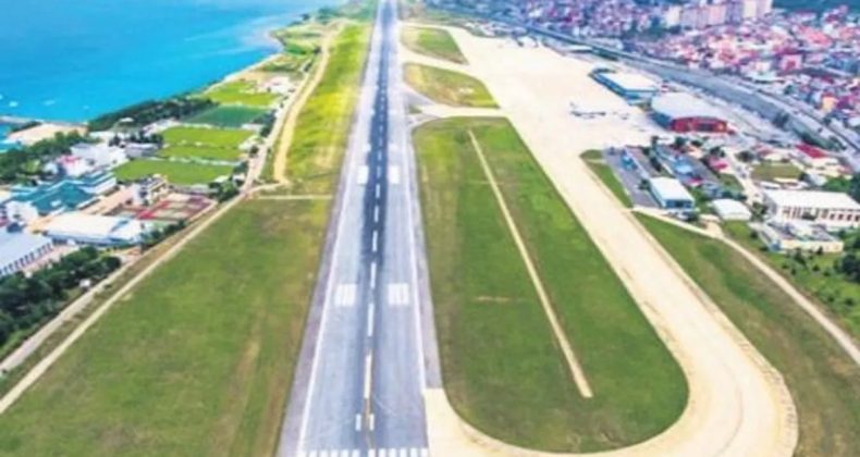 Deniz Üstünde Üçüncü Havalimanı Trabzon'da İnşa Edilecek