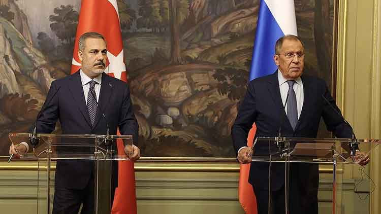 Dışişleri Bakanı Hakan Fidan, Rus mevkidaşıyla görüştü: Türkiye, kalıcı barış için destek vermeye hazır