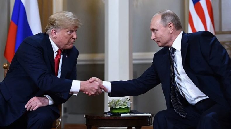 Donald Trump ve Vladimir Putin Buluşuyor