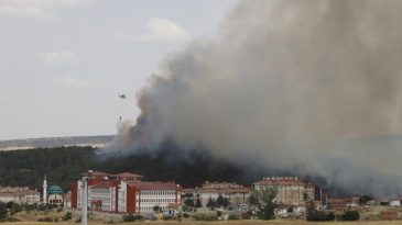 Edirne Keşan'da Orman Yangını Kontrol Altına Alındı