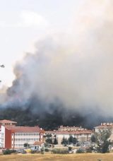 Edirne&rsquo;de Yangına Hızla M&uuml;dahale