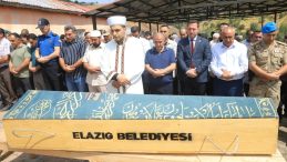 Elazığ’da Göçük Altında Kalarak Hayatını Kaybeden İşçi Son Yolculuğuna Uğurlandı