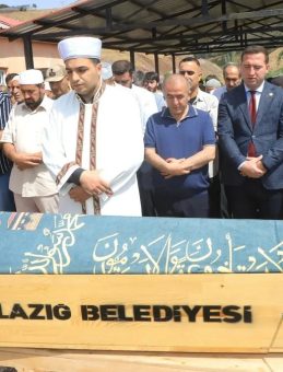 Elazığ’da Göçük Altında Kalarak Hayatını Kaybeden İşçi Son Yolculuğuna Uğurlandı