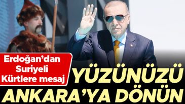 Erdoğan&rsquo;dan Suriye&rsquo;ye Y&ouml;nelik Mesajlar: Yabancı Destek Arayanlar Zayıflayacak