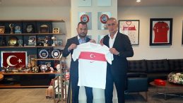 Ertuğrul Doğan'dan TFF Başkanı Hacıosmanoğlu'na Ziyaret