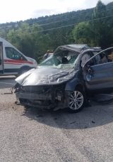 Erzincan Refahiye&rsquo;de kaza: 1 &ouml;l&uuml;, 3 yaralı