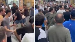 Fatih'te Esnaf Kavgası Büyüdü! Çekpas ile Saldırdılar