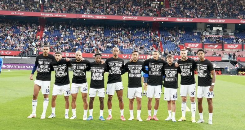 Fenerbahçe, Feyenoord Maçında Gazze'yi Unutmadı! "İnsanlığa Karşı İşlenen Suçu Durdurun!"