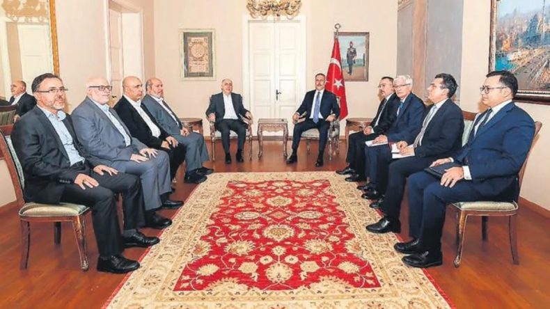 Fidan, Hamas Heyeti ile Görüştü: İsrail’in Adımları Asla Kabul Edilemez