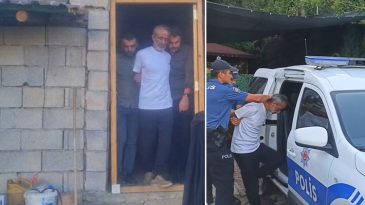Firari h&uuml;k&uuml;ml&uuml;n&uuml;n saklandığı yer olduk&ccedil;a ilgin&ccedil;! 1700 rakımlı yaylada ele ge&ccedil;irildi!