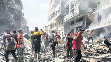 Gazze'de &Ouml;l&uuml;m ve Yıkım Egemen