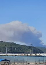 Gelibolu'da Orman Yangını! Alevlere Havadan ve Karadan M&uuml;dahale Ediliyor