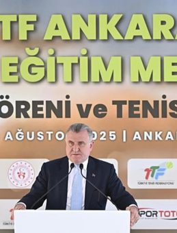 Gençlik ve Spor Bakanı Osman Aşkın Bak: Türkiye'de Bir Spor Tesisi Devrimi Yaşanıyor