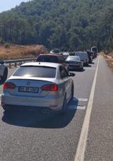 Hafta Sonu Marmaris'e Tatilci Yoğunluğu