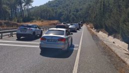 Hafta Sonu Marmaris'e Tatilci Yoğunluğu