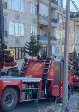 Hasan Varol Mahallesi&rsquo;nde Apartman Yangını Panik Yarattı