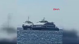 İDO Feribotunda Panik Anları! O Anlar Kamerada