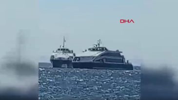 İDO Feribotunda Panik Anları! O Anlar Kamerada