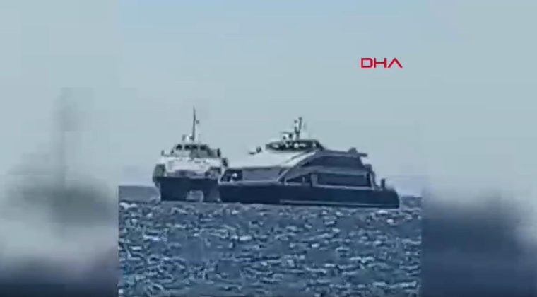 İDO Feribotunda Panik Anları! O Anlar Kamerada