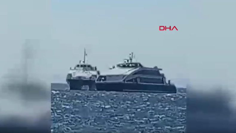 İDO Feribotunda Panik Anları! O Anlar Kamerada