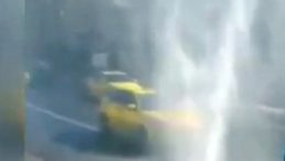İSKİ’nin Patlattığı Boru, 5 Katlı Binaya Su Taşırdı: Tonlarca Su Boşa Aktı