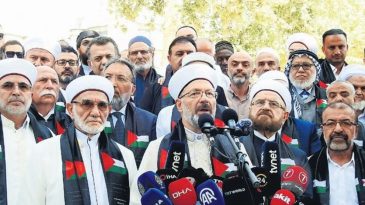 İslam &acirc;limleri Gazze i&ccedil;in bir araya geldi
