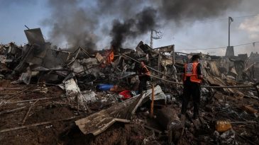 İsrail Ordusu Mugayyir'den &Ccedil;ekildi, Arkasında B&uuml;y&uuml;k Yıkım Bıraktı