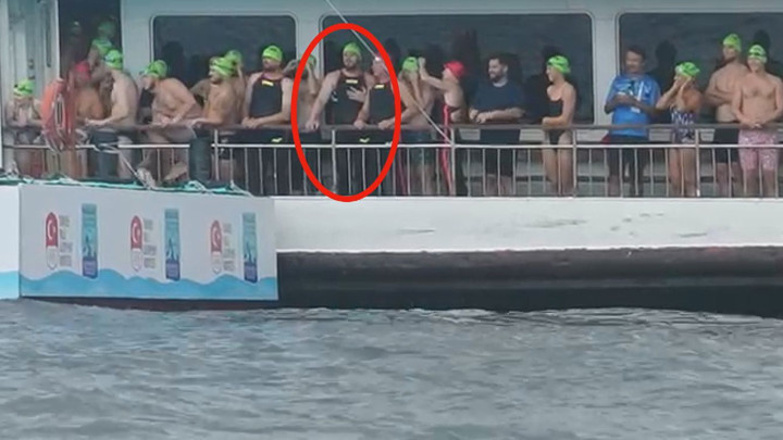 İstanbul Boğazı'nda Kaybolan Rus Yüzücü Nikolai Svechnikov'un Son Görüntüleri Ortaya Çıktı