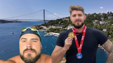 İstanbul Boğazı'ndaki Y&uuml;zme Yarışında Rus Y&uuml;z&uuml;c&uuml; Nikolai Svechnikov Kayboldu