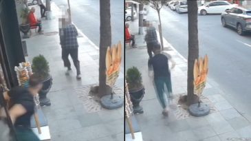 İstanbul'da Cadde Ortasında Taciz İddiası: Olay G&uuml;venlik Kameralarına Yansıdı