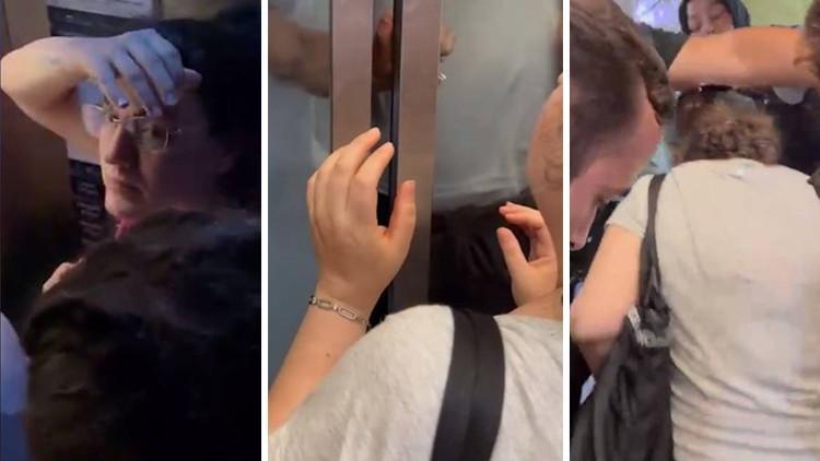 İstanbul'da Metro Asansöründe Yolcular Mahsur Kaldı