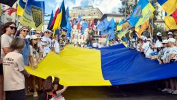 İstanbul'da Ukraynalılar Esir Askerler İ&ccedil;in Eylem D&uuml;zenledi