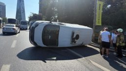 İstanbul'da &Uuml;&ccedil; Farklı Trafik Kazasında 10 Kişi Yaralandı