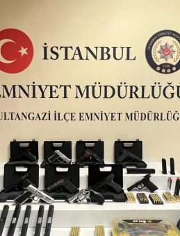 İstanbul’da Yasa Dışı Silah Ticareti Operasyonu!