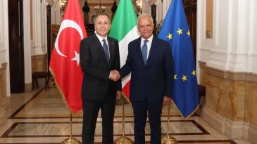İtalya&rsquo;da G&uuml;venlik Zirvesi: Bakan Yerlikaya ve İtalyan Mevkidaşı Roma&rsquo;da Bir Araya Geldi