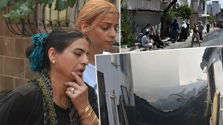İzmir'de Evdeki Yangın Üç Evi Etkiledi