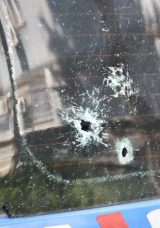 Jandarma Ara&ccedil;larına Silahlı Saldırı: O Anlar Kameralara Yansıdı