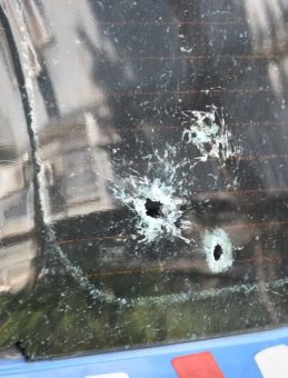 Jandarma Araçlarına Silahlı Saldırı: O Anlar Kameralara Yansıdı