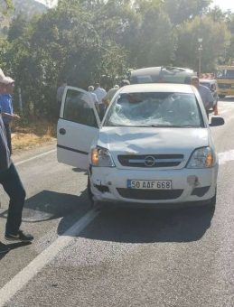 Kahramanmaraş’ta Cenaze Yolunda Kaza: 1 Ölü, 4 Yaralı