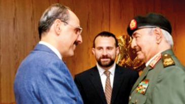 Kalın ve Hafter Arasında G&ouml;r&uuml;şme Ger&ccedil;ekleşti