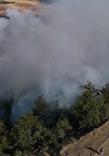 Karab&uuml;k&rsquo;te Orman Yangını