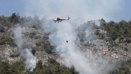 Karabük’teki Orman Yangını 21 Saat Sonra Kısmen Kontrol Altına Alındı