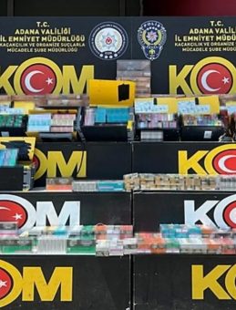 Kaynak Makinesinden Kaçak Sigaralar Ele Geçirildi