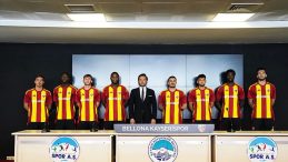 Kayserispor, Yeni Transferlerini Tanıttı