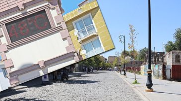 Kentte Sıcaklık 48 Dereceye Ulaştı! Serinleme Y&ouml;ntemleri Aranıyor