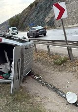 Kırıkkale'de &Uuml;z&uuml;c&uuml; Kaza: 1 Hayatını Kaybetti, 1 Yaralı