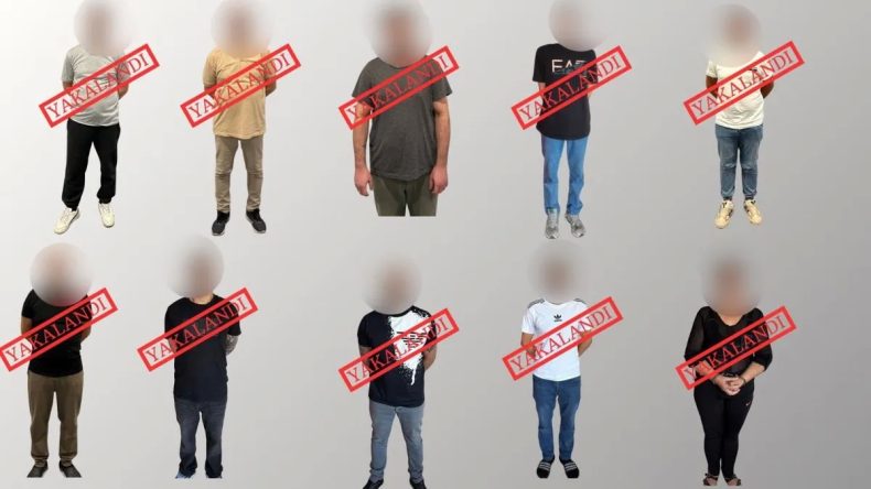 Kırmızı Bültenle Aranan 10 Suçlu Yakalandı